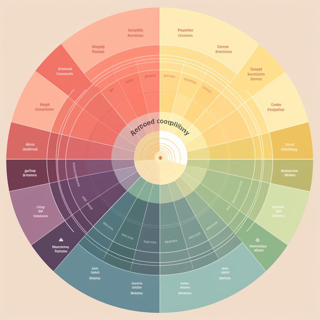 A chart showing different colors and their psychological meanings.